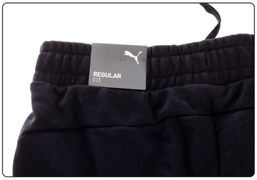 PUMA SPODNIE MĘSKIE DRESOWE ESS LOGO BLACK r.XL