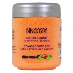 BINGOSPA Sól do kąpieli z Guaraną i L-karnityną 580g