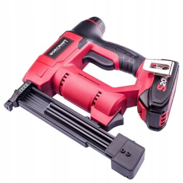 СТЕПЛЕР АККУМУЛЯТОРНЫЙ ГВОЗДЕР 2в1 + АККУМУЛЯТОР 2,0 Ач + ЗАРЯДНОЕ УСТРОЙСТВО