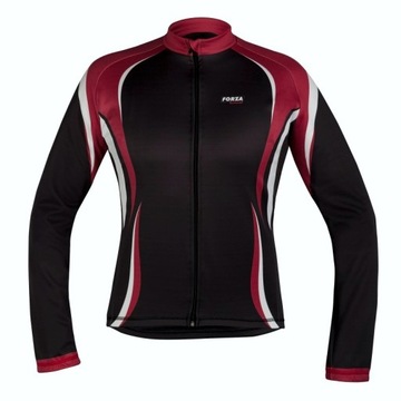KURTKA KOLARSKA SOFTSHELL FORZA SPORT MAROON XL