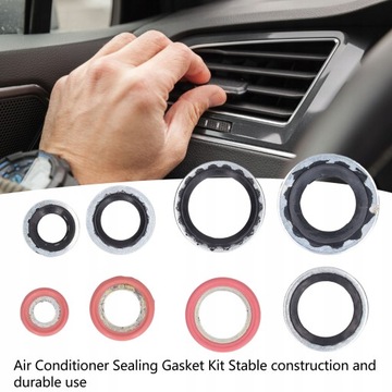 НАБОР УПЛОТНИТЕЛЬНЫХ КОЛЬЦЕВ СИСТЕМЫ КОНДИЦИОНИРОВАНИЯ ВОЗДУХА, 40 ШТ. УПЛОТНИТЕЛЬНОЕ КОЛЬЦО ПРОКЛАДКИ СИСТЕМЫ КОНДИЦИОНЕРА