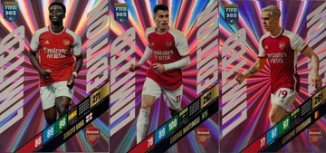 FIFA 2024 Zestaw 3 Kart Limited Arsenal Saka Martinelli Trossard