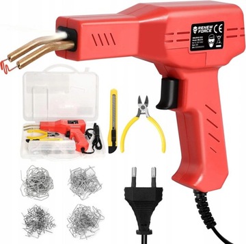 SPAWARKA ZGRZEWARKA DO PLASTIKU + ZESTAW ZSZYWEK