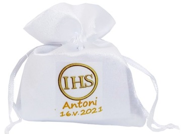 Подарочный пакетик для гостей, Святое Причастие + ИМЯ