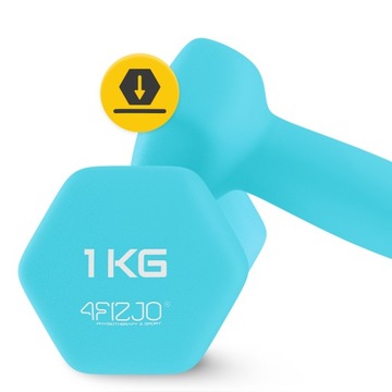 ВИНИЛОВЫЕ МАНЫ ДЛЯ ФИТНЕС-ТРЕНИРОВОК ДЛЯ УКРЕПЛЕНИЯ МЫШЦ С ВЕСОМ 2х1 КГ