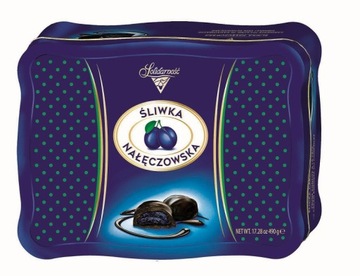 Bombonierka Śliwka Nałęczowska Puszka 490g