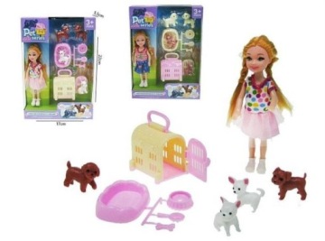 КУКЛА 13 СМ В КОМПЛЕКТЕ