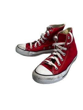 Trampki buty Unisex sznurowane red Converse 37,5