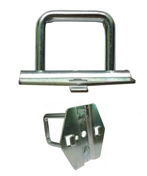 Haczyk do ścianki perforowanej, uchwyt 4cm x 2,5cm