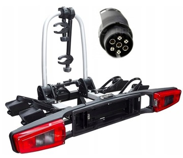 Bagażnik rowerowy na hak WESTFALIA BC80 13P *LEDY
