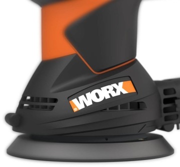 Роторно-колебательная шлифовальная машина WORX WX652.1 300 Вт 125 м Удобная ручка