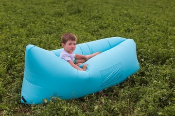 НАДУВНОЙ ДИВАН, НАВЕСНОЙ МАТРАС LAZY BAG, СИНИЙ