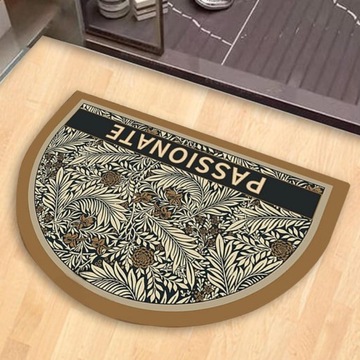 PASSIONATE винтажный коврик для коврика с цветочным принтом 60x90 см DYW03
