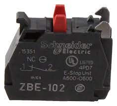 Styk pomocniczy 1NC 1R ZBE102 Schneider