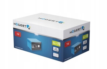 HOGERT ŁADOWARKA 6 / 12 V PROSTOWNIK 10~120 Ah 7A