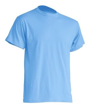 Koszulka bawełniana T-shirt Sky blue