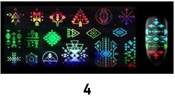 ГОЛОГРАФИЧЕСКИЕ НАКЛЕЙКИ ДЛЯ НОГТЕЙ В РУЛОНЕ