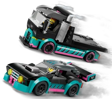 LEGO City 60406 Гоночный автомобиль и эвакуатор + подарочный пакет