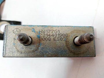 MERCEDES EQB N243 X243 23R. PANTY DVEŘE LEVÝ ZADNÍ 2-SZTUKI 2314401900