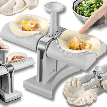 FORMA MASZYNKA DO ROBIENIA LEPIENIA PIEROGÓW PIEROŻNICA PIEROGARKA PODWÓJNA