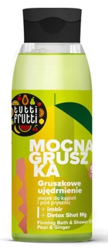 Olejek pod prysznic GRUSZKA i IMBIR 400ml TUTTI