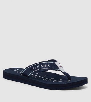 TOMMY HILFIGER GRANATOWE JAPONKI ELEGANT (37)