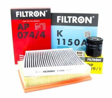 ZESTAW FILTRÓW FILTRON FORD FOCUS MK2 1.4 1.6 16V