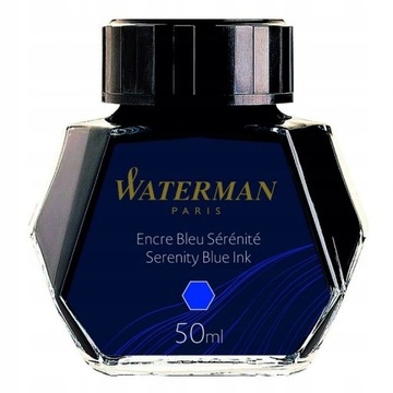 ATRAMENT NIEBIESKI PIÓRO WIECZNE WATERMAN BIUROWE