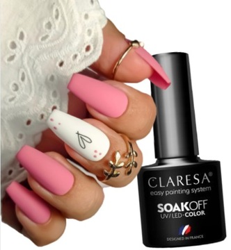 CLARESA LAKIER HYBRYDOWY UV/LED KOLORY