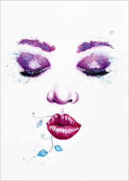 Плакат для салона красоты 70х50 К09