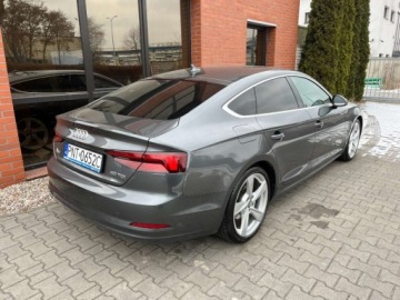 Audi A5 F5 Coupe 2.0 40 TDI 190KM 2019 Audi A5 Sportback 2.0 diesel 190 KM automat zarej w PL zadbany zamiana, zdjęcie 2