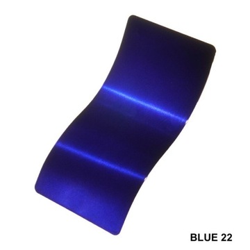 BLUE 22 Полиэфирная порошковая краска, гладкий блеск