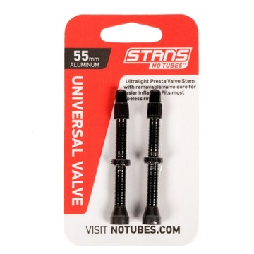 Stan's NoTubes UNIVERSAL VALVE 55 клапанов черный