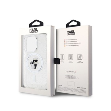 Накладной чехол Karl Lagerfeld Super для iPhone 15 Pro 6,1 дюйма KLHMP15LHGKCNOT tr