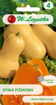 Dynia W. Legutko piżmowa Butternut nasiona 2 g