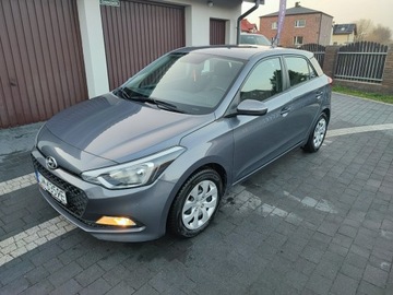 Hyundai i20 II Hatchback 5d 1.2 75KM 2015 Hyundai i20 1.2i 75KM Klima Super Stan - POLECAM, zdjęcie 1