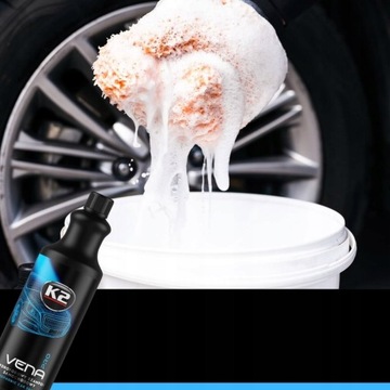 Рукавица для мытья автомобиля из овечьей шерсти КУНГС Шампунь К2