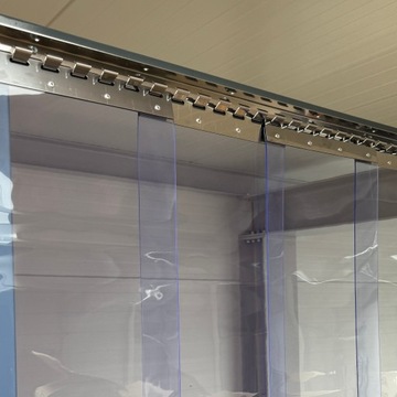 Kurtyna paskowa s: 250cm x h: 400cm, pasy PCV 300x3 mm