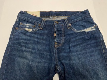 HOLLISTER CALIFORNIA MĘSKIE SPODNIE JEANSY ROZMIAR W30 L32