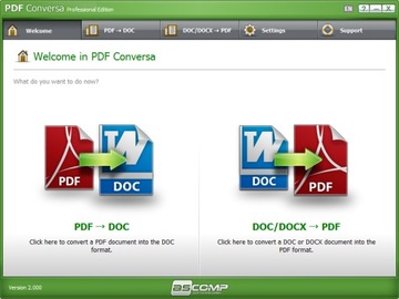 Conversa Professional PDF DOC конвертер