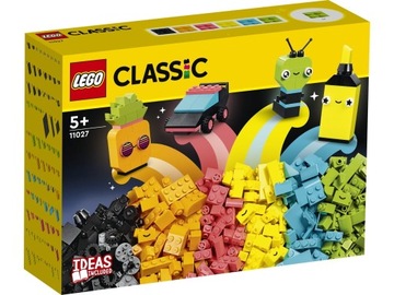 LEGO 11027 Classic Kreatywna zabawa neonowymi kol