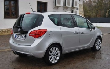 Opel Meriva II Mikrovan 1.4 Twinport ECOTEC 100KM 2010 Opel Meriva GWARANCJA, 1.4 100KMLPG, ISOFIX, Pol skora, Navi, Niski przebi, zdjęcie 2