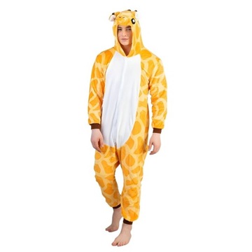 Piżama Onesie Kigurumi Kostium Przebranie Żyrafa L: 165-175cm