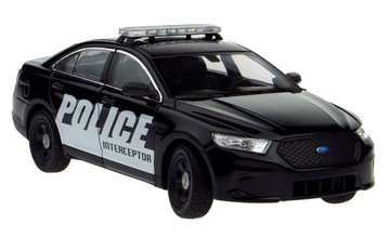 FORD POLICE INTERCEPTOR MODEL METALOWY WELLY 1:24