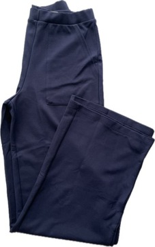 TEZENIS by CALZEDONIA spodnie SZEROKIE M - 38 BLU ASSOLUTO dla wysokich