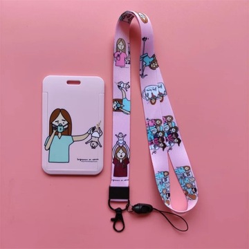 Держатель для удостоверения личности врача и медсестры, красивый шейный ремешок, ремешки, держатель для бейджа с именем