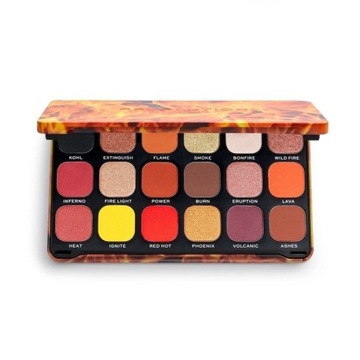 Makeup Revolution Paleta cieni do powiek Forever F