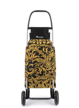 Saquet Gloria 2 43л золотисто-черная тележка для покупок Rolser