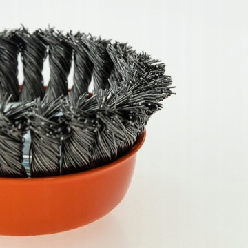 Проволочная щетка -связанный провод M14 100 мм