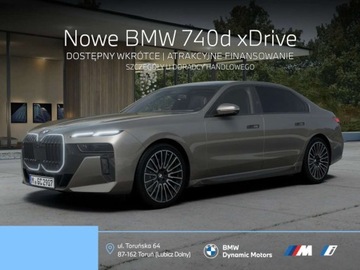 BMW Seria 7 G70 Sedan 3.0 40d 299KM 2025 BMW Seria 7 40d xDrive 299 KM mHEV - BowersWilkins Diamond - Hak Holowniczy